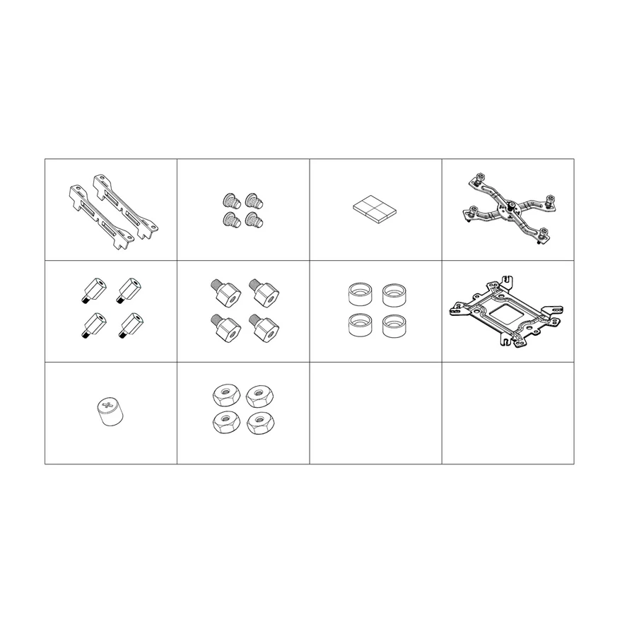 Accessories Kit (AM4 Kit Included) - Hyper 212 EVO