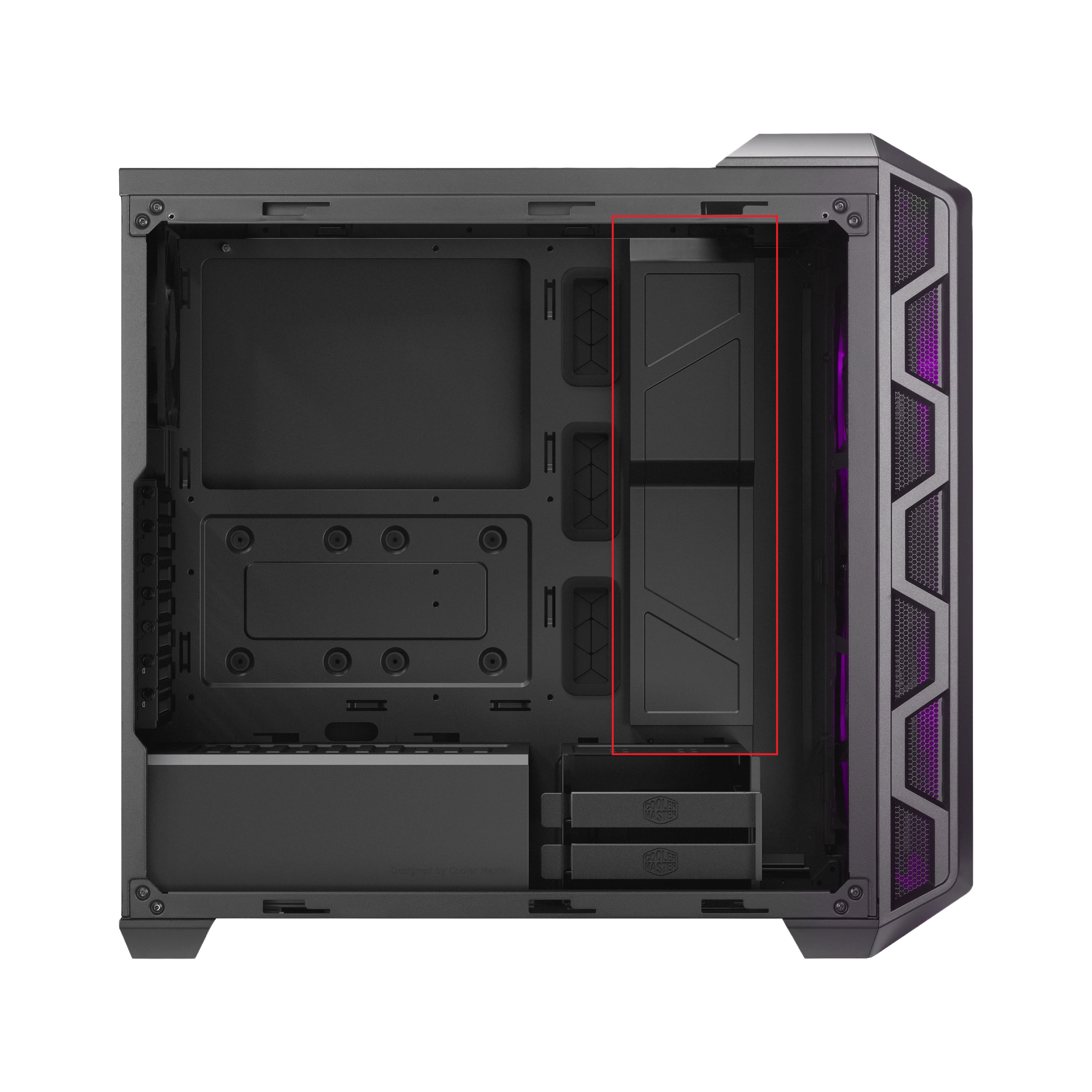 Cable Cover (inside) - MasterCase H500 Series