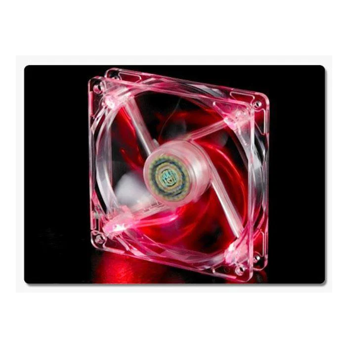 Fan - (Bulk) (140mm) (1000 RPM) (Red Led) (Transparent)