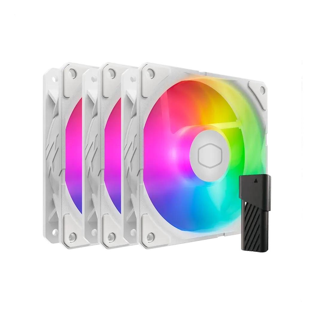 Sickle Flow Edge 120 3-Pack White